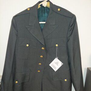 US ARMY CLASS A DRESS GREEN UNIFORM JACKET 40 Large 8405-01-105-6100 W/ TAGS NEW